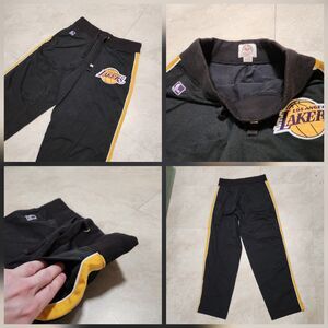 Los Angeles Lakers Mens L Large 47 Brand HWC NBA Basketball Sweatpants Pants